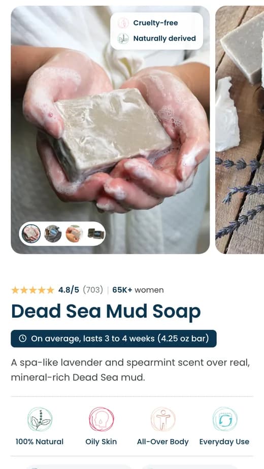 Rinse Bath & Body redesign